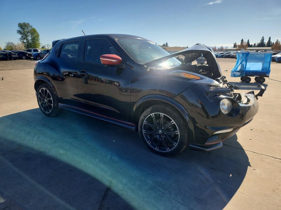 2015 Nissan Juke მანქანა იყიდება აუქციონზე, vin: JN8AF5MRXFT511574, აუქციონის ნომერი: 48708166