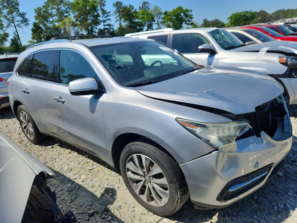 47704716 :رقم المزاد ، 5FRYD4H44EB036335 vin ، 2014 Acura Mdx مزاد بيع