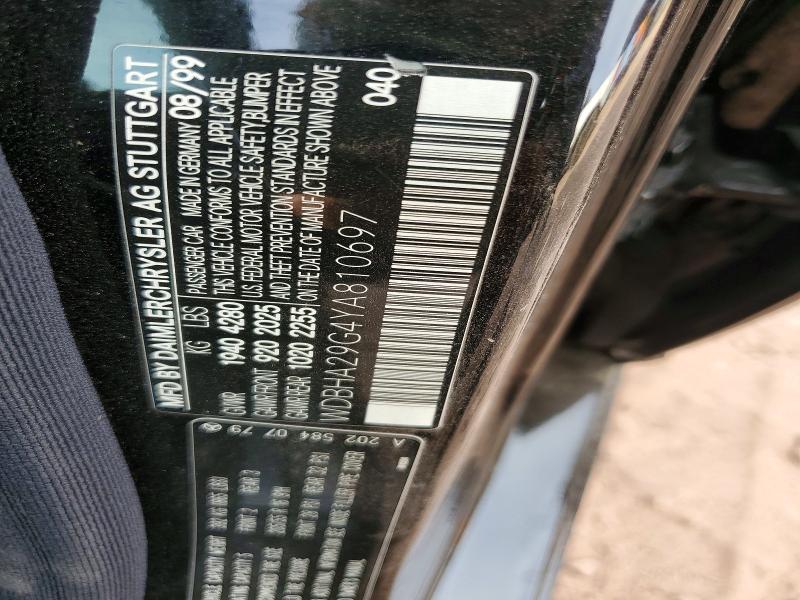 Продажа на аукционе авто 2000 Mercedes-benz C, vin: WDBHA29G4YA810697, номер лота: 48485526