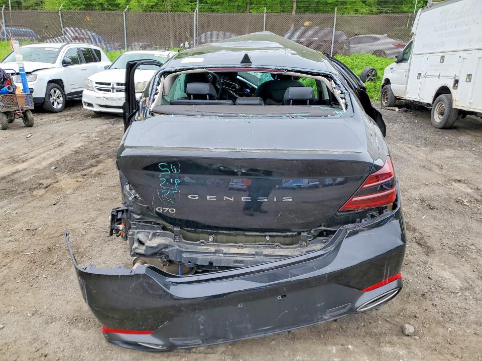 51380766 :رقم المزاد ، KMTG34SC5SU156472 vin ، 2025 Genesis G70 مزاد بيع