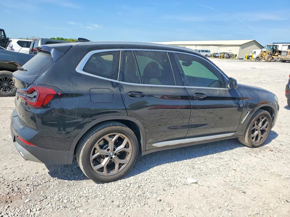 2022 Bmw X3 მანქანა იყიდება აუქციონზე, vin: 5UX43DP09N9J11380, აუქციონის ნომერი: 49343256