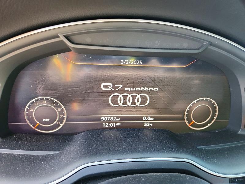 2019 Audi Q7 მანქანა იყიდება აუქციონზე, vin: WA1VAAF70KD010224, აუქციონის ნომერი: 47950186