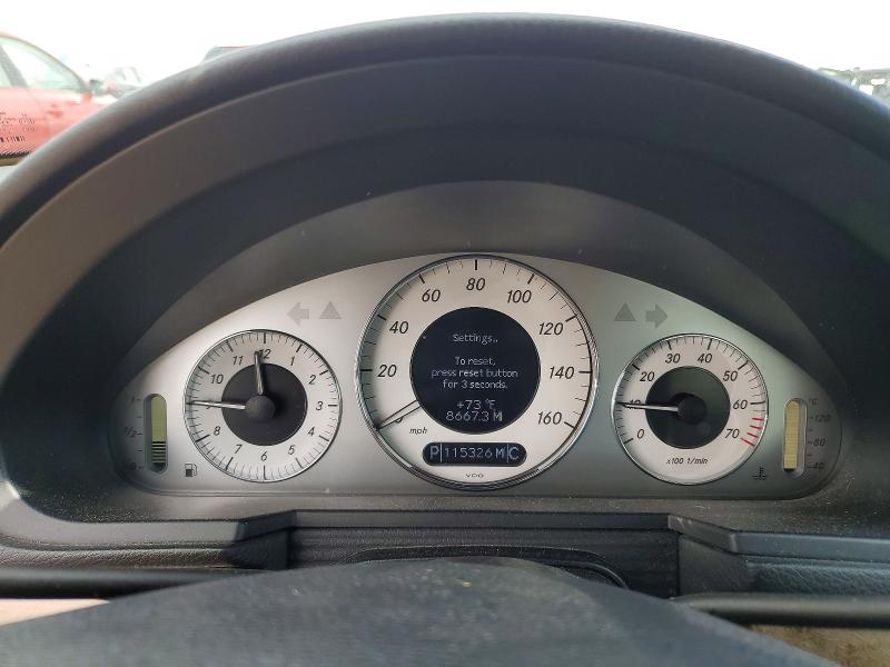 50279396 :رقم المزاد ، WDBUF87X69B414062 vin ، 2009 Mercedes-benz E مزاد بيع