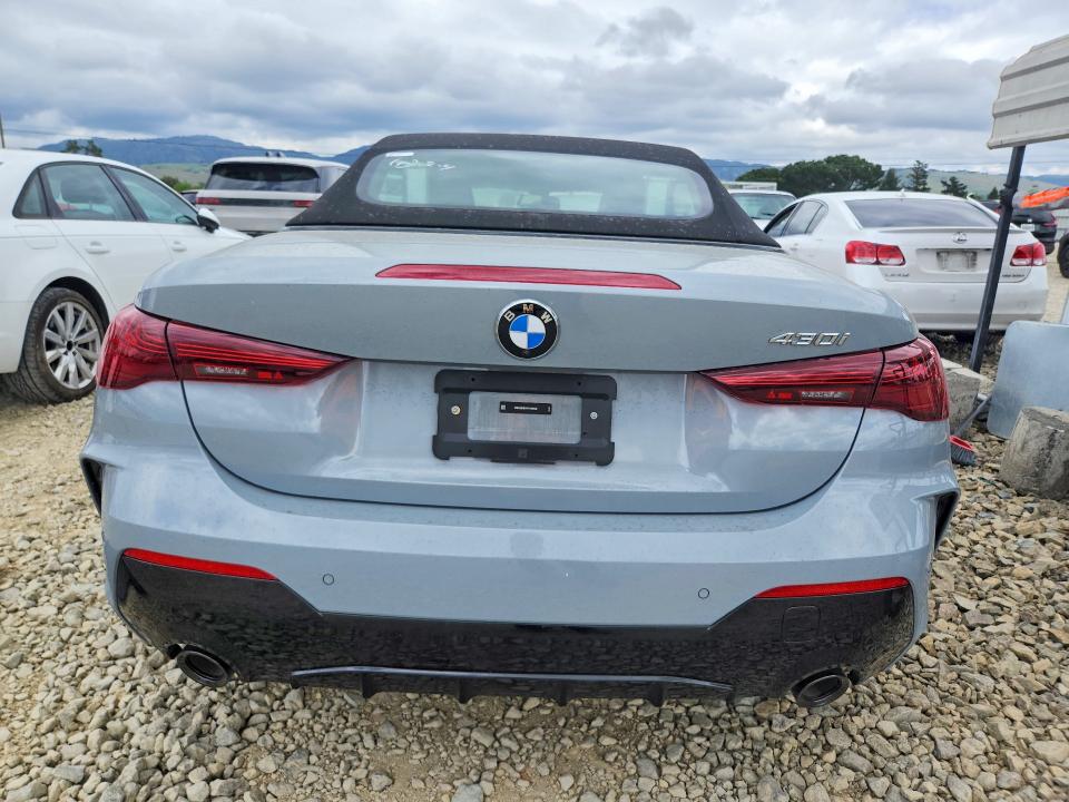 2026 Bmw 430i მანქანა იყიდება აუქციონზე, vin: WBA33DB03TCV40502, აუქციონის ნომერი: 46744996