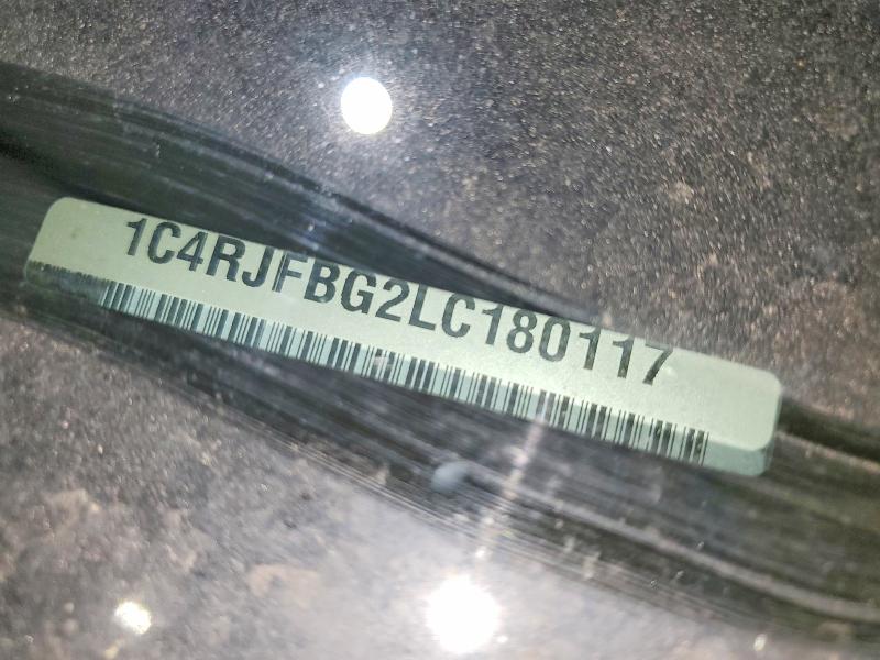 Продажа на аукционе авто 2020 Jeep Grand Cherokee, vin: 1C4RJFBG2LC180117, номер лота: 51169086