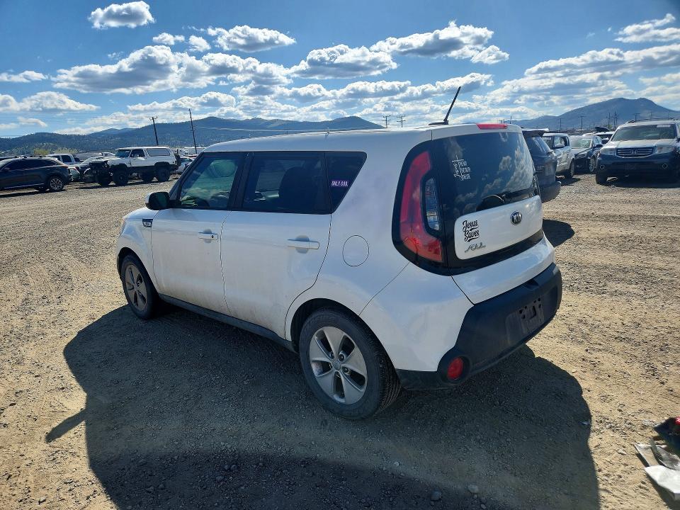 2016 Kia Soul მანქანა იყიდება აუქციონზე, vin: KNDJN2A23G7377778, აუქციონის ნომერი: 51866166