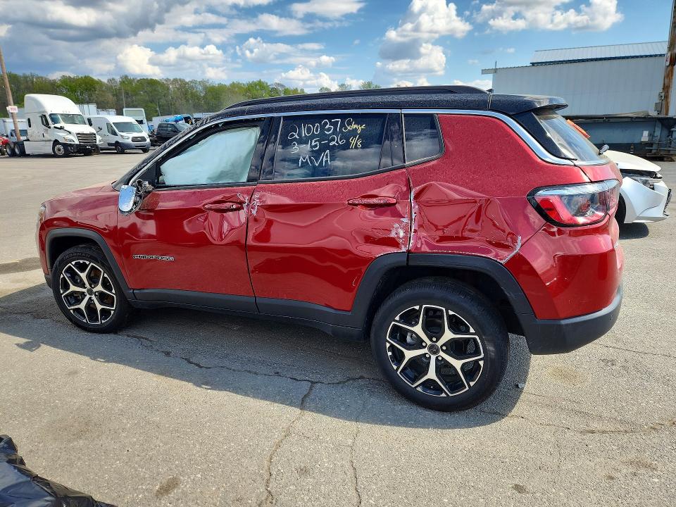Aukcja sprzedaży 2025 Jeep Compass, vin: 3C4NJDCNXST522349, numer aukcji: 49803186