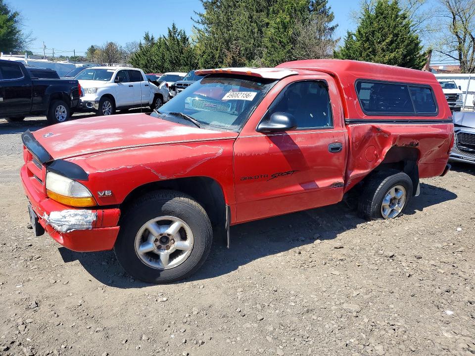 49082156 :رقم المزاد ، 1B7FL26X2WS501227 vin ، 1998 Dodge Dakota مزاد بيع