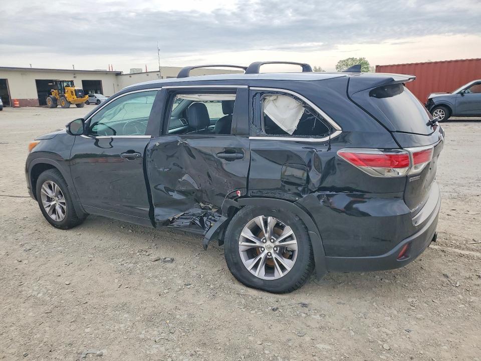 2015 Toyota Highlander მანქანა იყიდება აუქციონზე, vin: 5TDJKRFH2FS207978, აუქციონის ნომერი: 51248596