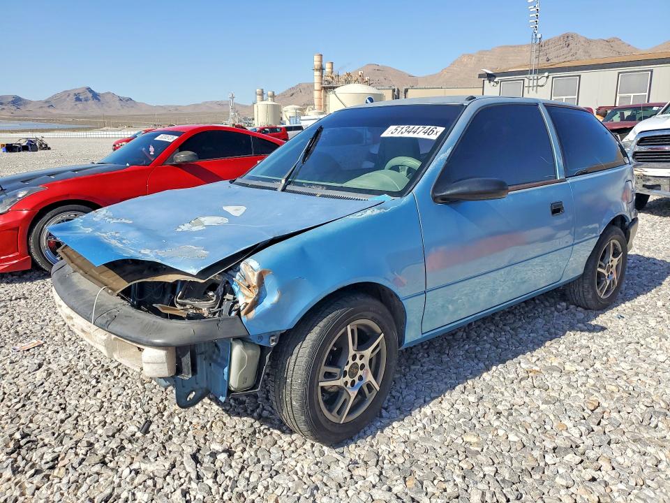 1994 Geo Metro მანქანა იყიდება აუქციონზე, vin: 2C1MS2461R6768125, აუქციონის ნომერი: 51344746