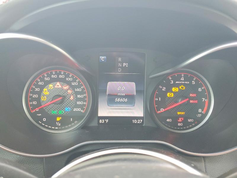 50314406 :رقم المزاد ، WDDWK8HB7HF477094 vin ، 2017 Mercedes-benz C مزاد بيع