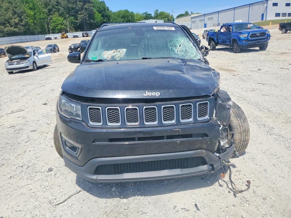 Aukcja sprzedaży 2019 Jeep Compass, vin: 3C4NJCBB6KT711372, numer aukcji: 50280166