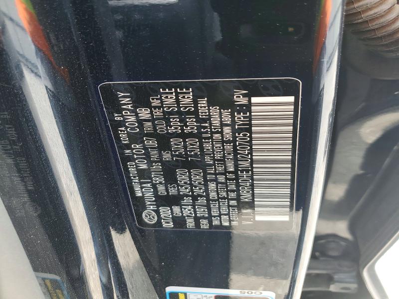 Aukcja sprzedaży 2021 Hyundai Palisade, vin: KM8R4DHE1MU240705, numer aukcji: 51674086