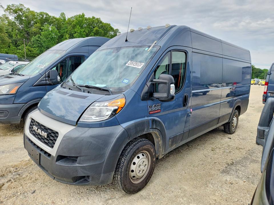 49304306 :رقم المزاد ، 3C6FRVJG6ME503576 vin ، 2021 Ram Promaster 3500 مزاد بيع