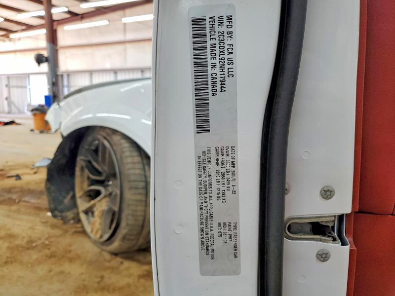 Продажа на аукционе авто 2022 Dodge Charger, vin: 2C3CDXL92NH179444, номер лота: 49276456