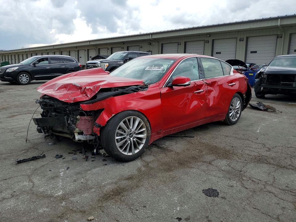 Auction sale of the 2021 Infiniti Q50, vin: JN1EV7BR2MM750853, lot number: 48231706