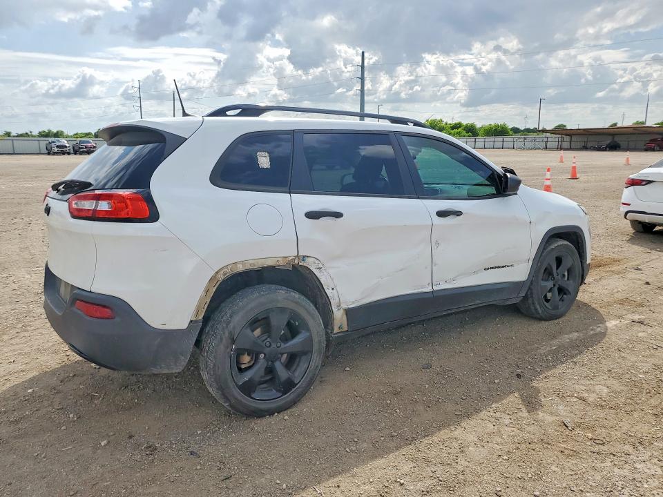 49593776 :رقم المزاد ، 1C4PJLABXHW640786 vin ، 2017 Jeep Cherokee مزاد بيع