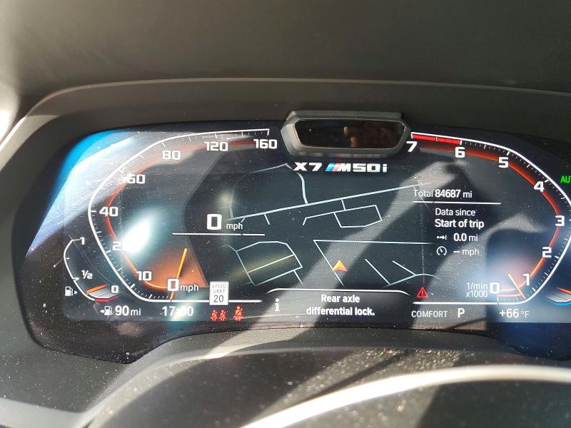 48644146 :رقم المزاد ، 5UXCX6C05N9M60392 vin ، 2022 Bmw X7 مزاد بيع