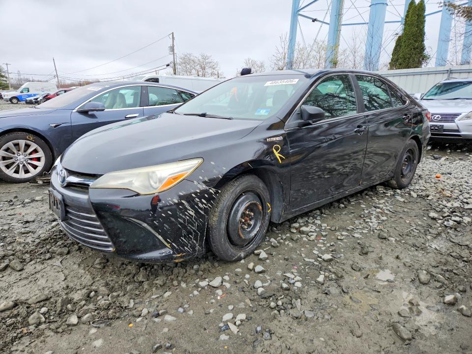 2015 Toyota Camry Hybrid მანქანა იყიდება აუქციონზე, vin: 4T1BD1FK0FU150036, აუქციონის ნომერი: 48635406