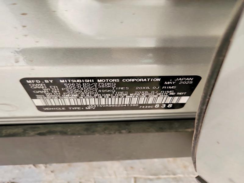 51571806 :رقم المزاد ، JA4T5VA99SZ041390 vin ، 2025 Mitsubishi Outlander مزاد بيع