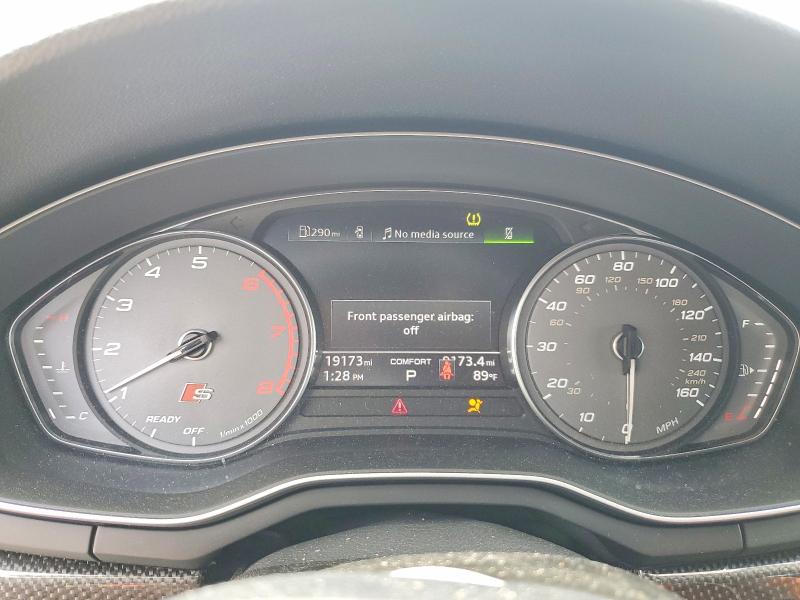 2025 Audi S5 მანქანა იყიდება აუქციონზე, vin: WAUA4CF5XSA003902, აუქციონის ნომერი: 49948036