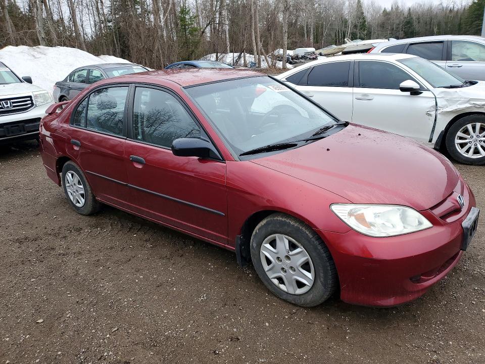 Продажа на аукционе авто 2005 Honda Civic, vin: 2HGES16365H033421, номер лота: 46500636