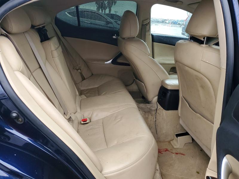 49417636 :رقم المزاد ، JTHBK262965008518 vin ، 2006 Lexus Is مزاد بيع