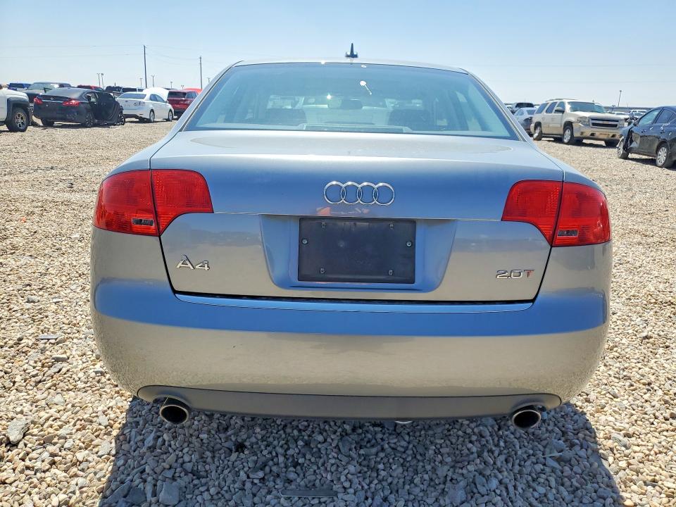 Продаж на аукціоні авто 2006 Audi A4, vin: WAUAF78E06A201361, номер лоту: 50802896