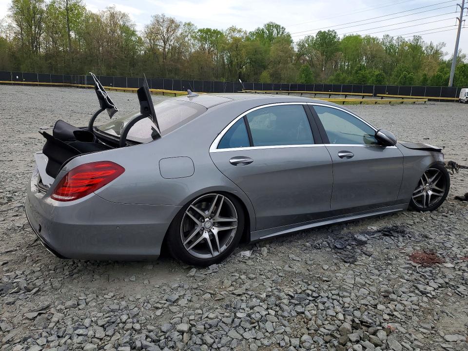 2015 Mercedes-benz S მანქანა იყიდება აუქციონზე, vin: WDDUG8FB3FA140881, აუქციონის ნომერი: 49603846