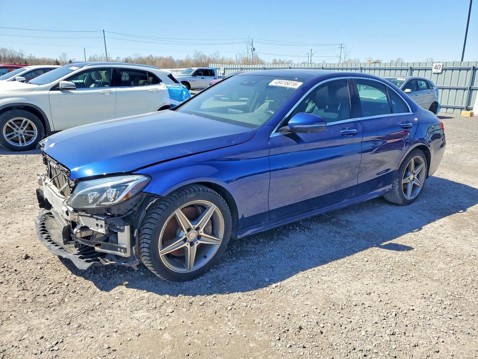 Продажа на аукционе авто 2017 Mercedes-benz C, vin: 55SWF4KB4HU192405, номер лота: 48416016