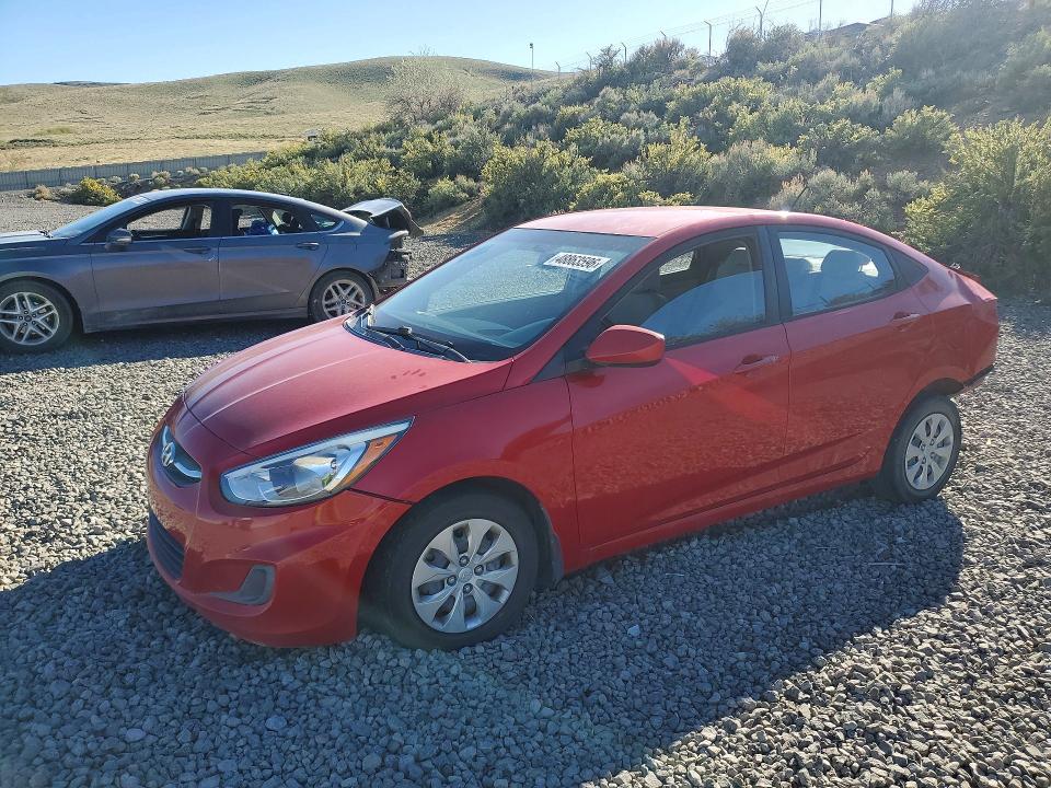 Auction sale of the 2016 Hyundai Accent, vin: KMHCT4AE9GU065188, lot number: 48863596
