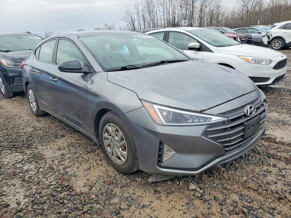 2019 Hyundai Elantra მანქანა იყიდება აუქციონზე, vin: 5NPD74LF1KH492936, აუქციონის ნომერი: 49154146