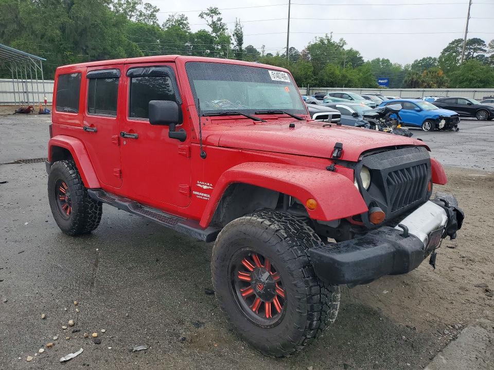 51407496 :رقم المزاد ، 1C4BJWEG1CL130628 vin ، 2012 Jeep Wrangler Unlimited مزاد بيع