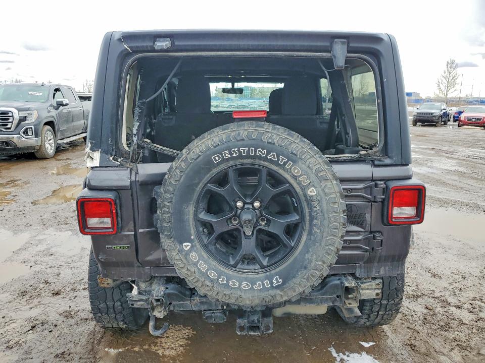 47086806 :رقم المزاد ، 1C4HJXDM7MW823680 vin ، 2021 Jeep Wrangler Unlimited مزاد بيع