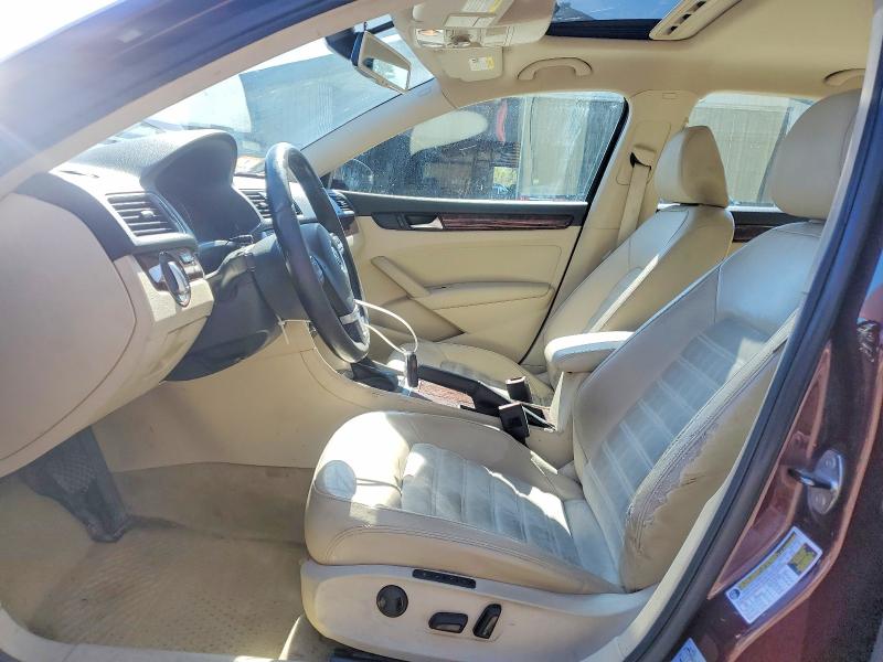 Aukcja sprzedaży 2012 Volkswagen Passat, vin: 1VWCP7A32CC038727, numer aukcji: 51407206