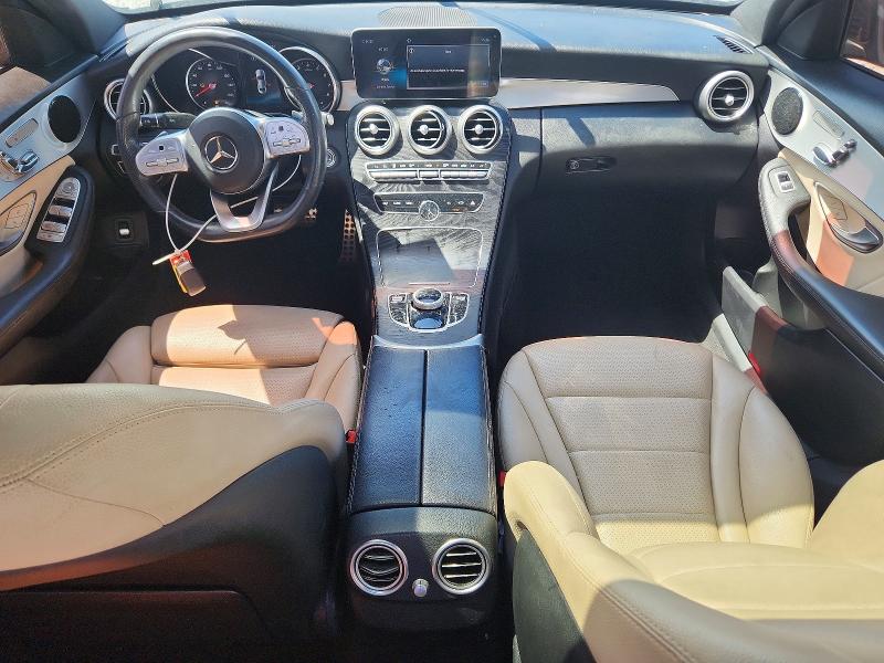 2019 Mercedes-benz C მანქანა იყიდება აუქციონზე, vin: 55SWF8DB2KU319521, აუქციონის ნომერი: 48139286