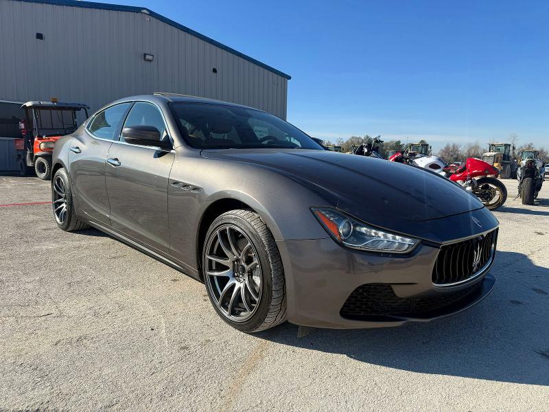 2017 Maserati Ghibli მანქანა იყიდება აუქციონზე, vin: ZAM57XSA9H1206127, აუქციონის ნომერი: 50856466