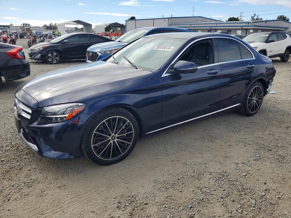 Продажа на аукционе авто 2021 Mercedes-benz C, vin: W1KWF8DB8MR616894, номер лота: 50193616