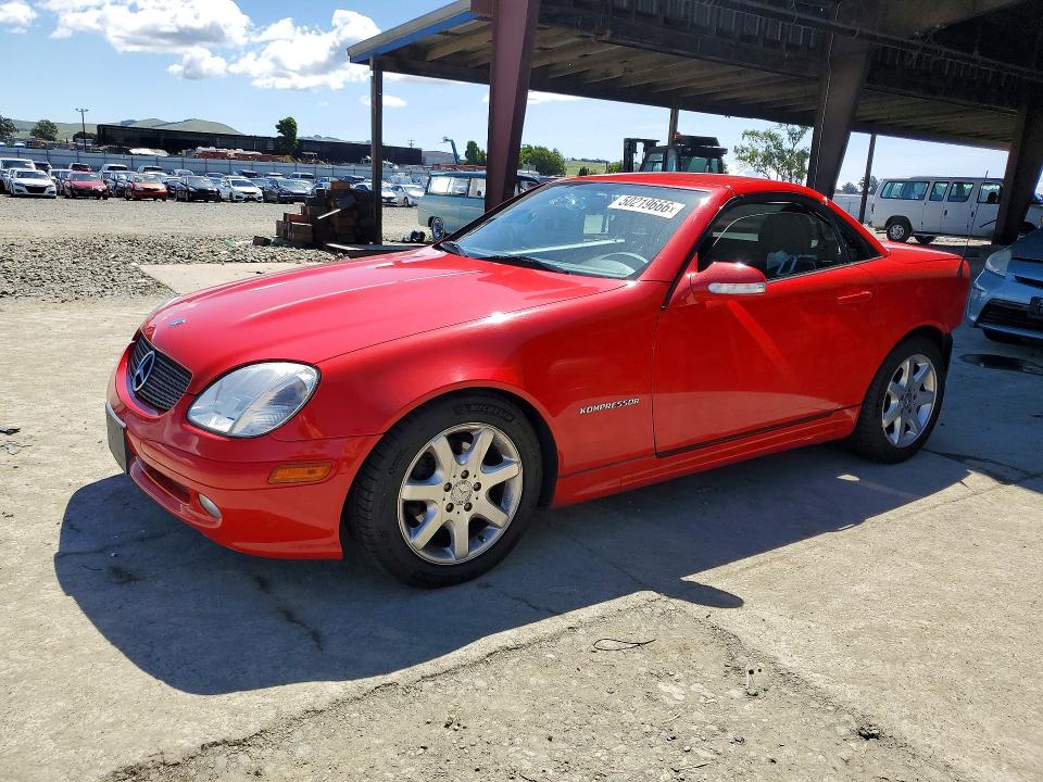 Продаж на аукціоні авто 2001 Mercedes-benz Slk, vin: WDBKK49F81F225345, номер лоту: 50219666