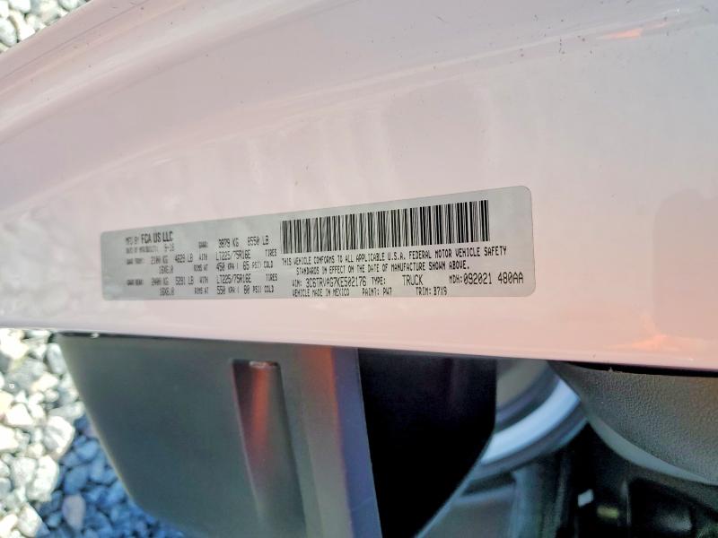 Aukcja sprzedaży 2019 Ram Promaster 1500, vin: 3C6TRVAG7KE502176, numer aukcji: 51361586