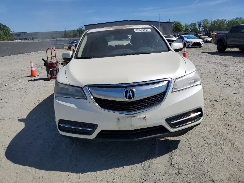 49840036 :رقم المزاد ، 5FRYD4H49EB031518 vin ، 2014 Acura Mdx مزاد بيع