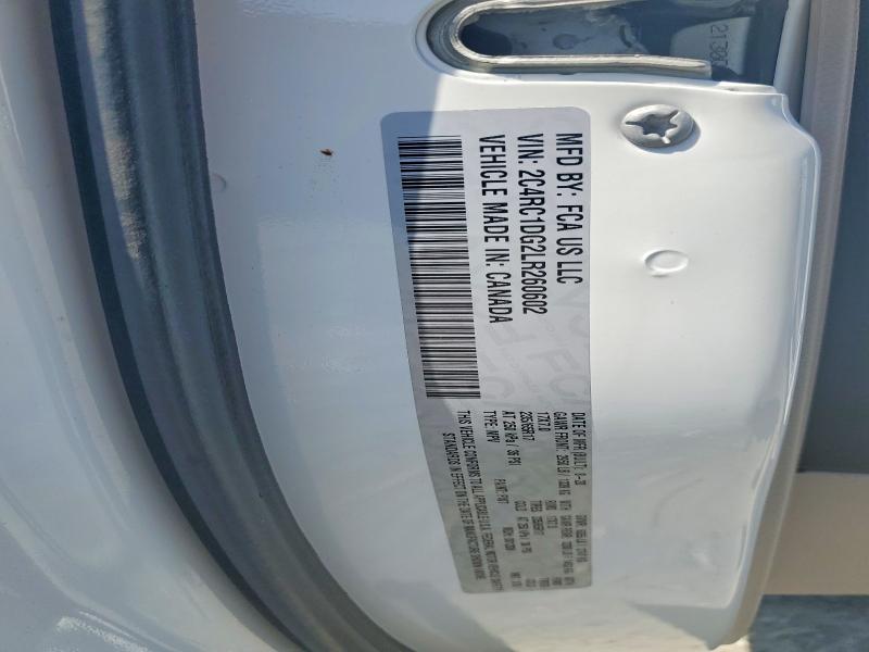 2020 Chrysler Voyager მანქანა იყიდება აუქციონზე, vin: 2C4RC1DG2LR260602, აუქციონის ნომერი: 51512236
