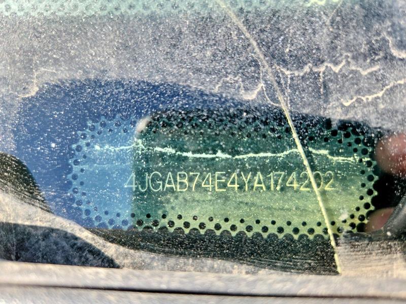 Aukcja sprzedaży 2000 Mercedes Benz Ml, vin: 4JGAB74E4YA174202, numer aukcji: 51505796