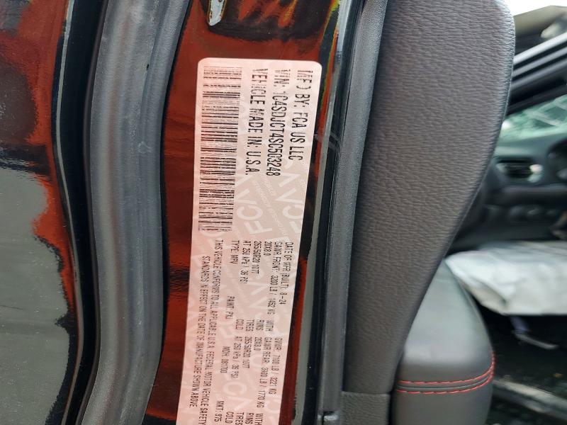 Продажа на аукционе авто 2025 Dodge Durango, vin: 1C4SDJCT4SC503248, номер лота: 50587356