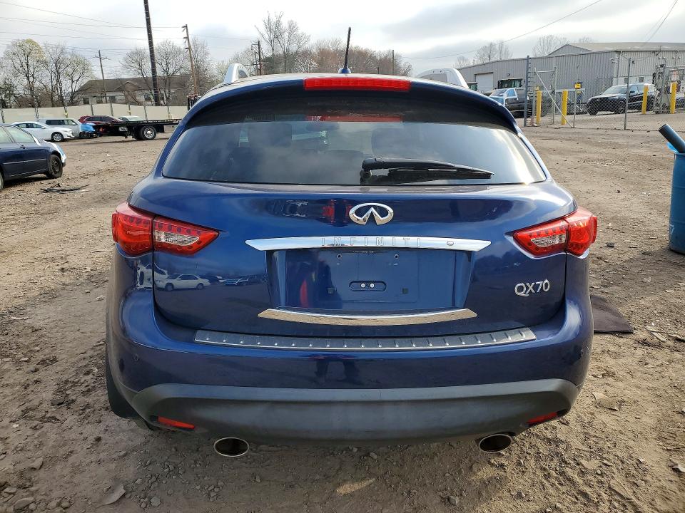 Продаж на аукціоні авто 2016 Infiniti Qx70, vin: JN8CS1MW9GM752542, номер лоту: 48494506