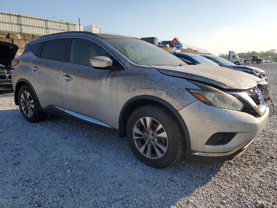 51343796 :رقم المزاد ، 5N1AZ2MH8FN242113 vin ، 2015 Nissan Murano مزاد بيع