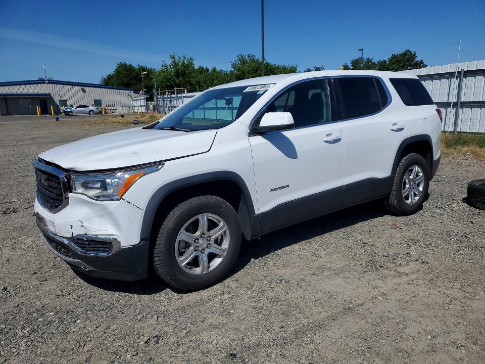 49653966 :رقم المزاد ، 1GKKNJLA2JZ124535 vin ، 2018 Gmc Acadia مزاد بيع