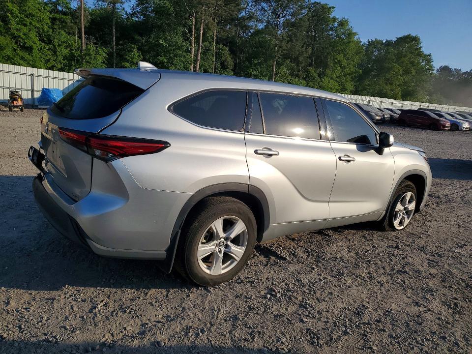 2020 Toyota Highlander მანქანა იყიდება აუქციონზე, vin: 5TDCZRAH7LS509595, აუქციონის ნომერი: 50234146