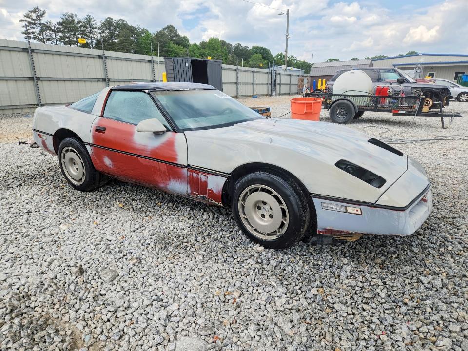 50566786 :رقم المزاد ، 1G1YY0785G5118316 vin ، 1986 Chev Corvette مزاد بيع