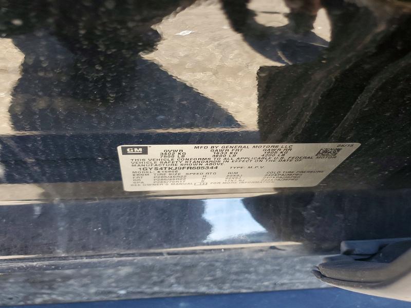Aukcja sprzedaży 2015 Cadillac Escalade, vin: 1GYS4TKJ9FR685344, numer aukcji: 41704006